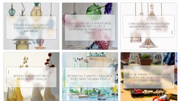 Како стакларска традиција сусреће иновацију – „Циркуларно стакло“