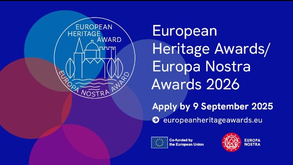 Отворене су номинације за European Heritage Awards / Europa Nostra Awards 2026