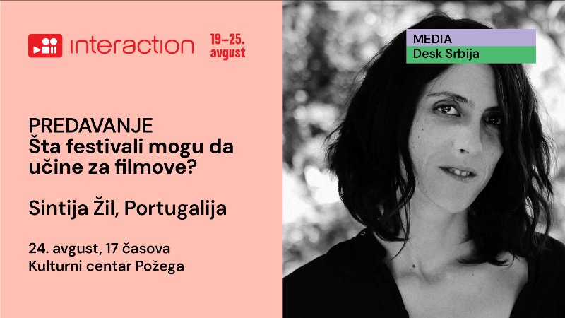 Предавање Синтије Жил: Шта фестивали могу да учине за филмове? Предавање Синтије Жил: Шта фестивали могу да учине за филмове?