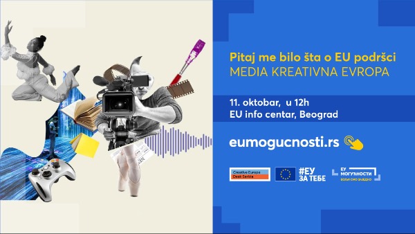 Питај ме било шта о ЕУ подршци – МЕДИА Креативна Европа